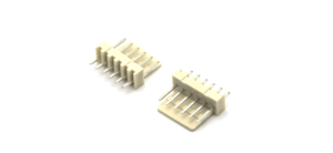 ขั้วต่อส่วนหัว2510ขาเวเฟอร์แบบแถวเดียว PA66ตรงสีเบจ1*6P - Product Image 6