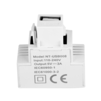 Netlink breveté Keystone prises murales USB prises chargeur d'alimentation pour tablettes et téléphones de charge