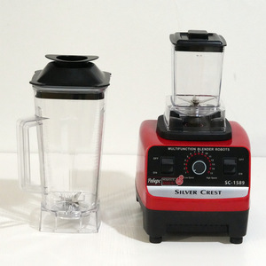 Robot Licuadora Multifunción Silver Crest de 2L, Licuadora Eléctrica con Múltiples Cuchillas, Rojo - Product Image 1