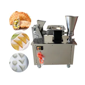 Máquina eléctrica automática para hacer Pierogi, rodillo de resorte de dumplings totalmente automático, máquina de fabricación India Punjabi Samosa