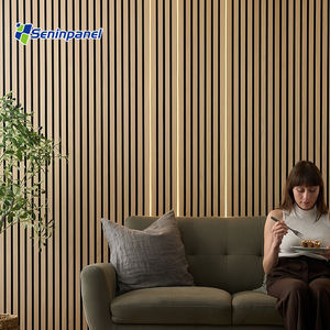 Panneaux muraux insonorisants en bois plaqué Seninpanel pour traitement acoustique et décoration murale intérieure - Product Image 1
