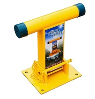 Offres Spéciales de haute qualité barrière de stationnement verrouillable pliable Anti-pression Triangle serrure de stationnement