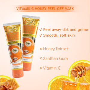 Vitamina C e miele Peel Off maschera pelle liscia che schiarisce la pelle idratante naturale bellezza della pelle che si stacca dalla maschera per il viso - Product Image 2
