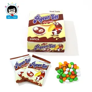 OEM bestellen Pigeon Egg Crisp Chocolate mit Keks in Chocolate Flavor Candy für Kinder