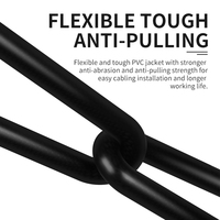 Câble Professionnel DMX XLR Audio à Faible Bruit, Tresse Flexible, Conducteur en Cuivre OFC 2 Fils, Vendu en Vrac, Câble Micro 100m en Rouleau