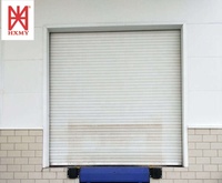 Portes Roulantes en Aluminium pour Usine, Conception Antivol, Étanche, Meilleur Prix pour Extérieur Fini