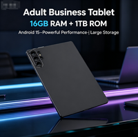Tablette PC Android 15 personnalisée 10,1 pouces en gros, 16 Go de RAM, 1 To de ROM, avec clavier, pour les affaires et l'apprentissage