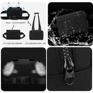 Wholesale New Fashion Neoprene Cosmetic <b>Bags</b> Waterproof Zipper Travel Skincare <b>Toiletry</b> <b>Bag</b> for Daily Use Makeup Storage - Product Image 2