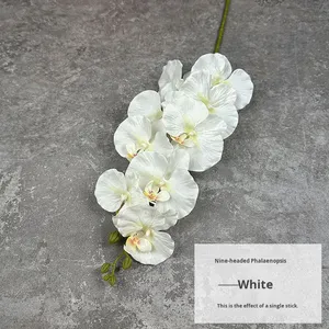 Flores Artificiales Estilo Bosque <span class=keywords><strong>Blanco</strong></span> y Verde para Bodas, Decoración del Hogar y Arreglos Florales para Exteriores - Product Image 6