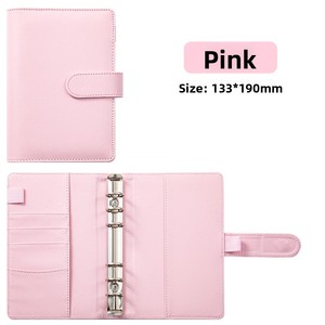 Cuaderno A6 de Hojas Sueltas con Etiquetas, Color Macaron, Libro de Presupuesto, Diario Creativo, Compatible con el Modelo de Carpeta - Product Image 5