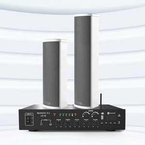 Loa <span class=keywords><strong>Bluetooth</strong></span> gắn tường ngoài trời chống nước 2 vùng, amply công suất điện áp không đổi, âm thanh thương mại cho cửa hàng, trường học - Product Image 1