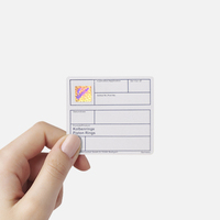 Feuille d'estampage à chaud hologramme bande étiquette autocollant de sécurité anti-contrefaçon pour livret billet Coupon livret