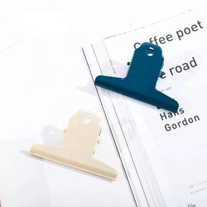 Custom Color Painted 4inch Large Metal File Hinge Binder <strong>Clip</strong> Clamps <strong>Bull</strong> <strong>Dog</strong> <strong>Clips</strong> - Product Image 5
