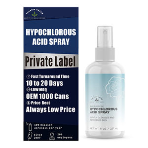 Spray HOCl à l’acide hypochloreux micro-acide avec logo personnalisé, soin hivernal de la peau, prouvé cliniquement pour la derm - Product Image 1