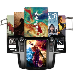 Topway TS7 đài phát thanh xe hơi xe DVD Player GPS Tesla phong cách GPS BT WIFI FM xe Stereo cho TOYOTA FORTUNER VIGO Hilux - Product Image 3