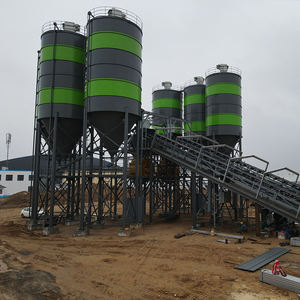 Prix usine HZS 25 240 m³/h Petite centrale à béton prête à l'emploi portable avec pompe, moteur, boîte de vitesses, PLC, haute production - Product Image 4