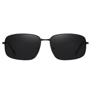Gafas de sol clásicas con montura cuadrada pequeña para hombre YC207 UV400, montura completa de Metal polarizado, lentes TAC, protección solar para exteriores - Product Image 2