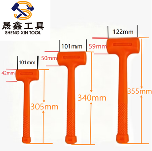 <span class=keywords><strong>Martillo</strong></span> <span class=keywords><strong>de</strong></span> Impacto <span class=keywords><strong>de</strong></span> 1LB, 2LB, 3LB, Grado Industrial <span class=keywords><strong>de</strong></span> Seguridad, <span class=keywords><strong>Martillo</strong></span> <span class=keywords><strong>de</strong></span> Maquinista que No Daña, OEM Naranja - Product Image 2