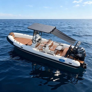Weihai Hedia Boats - Yate Inflable <span class=keywords><strong>de</strong></span> Pesca <span class=keywords><strong>de</strong></span> <span class=keywords><strong>Lujo</strong></span> <span class=keywords><strong>de</strong></span> 23 pies, RIB 700 Orca, con Casco <span class=keywords><strong>de</strong></span> Aluminio en V Profunda, Hypalon, para <span class=keywords><strong>Alquiler</strong></span> - Product Image 3