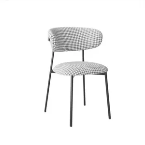 Elegant <b>Velvet</b> and Leather <b>Dining</b> <b>Chair</b> Set for Contemporary Homes Elegant <b>Velvet</b> and Leather <b>Dining</b> <b>Chair</b> Set for Contemporary - Product Image 4