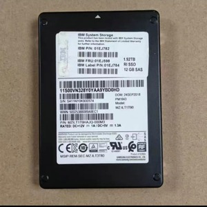 01EJ782 I-B-M PM1643 1.92TB SAS SSD MZILS1T9HEJH-000M3 01EJ598 หน่วยความจำความจุสูง 1.92TB สำหรับการจัดเก็บข้อมูลขนาดใหญ่ - Product Image 1