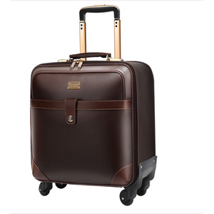 GEMULIN Juego <span class=keywords><strong>de</strong></span> equipaje <span class=keywords><strong>de</strong></span> cuero marrón <span class=keywords><strong>de</strong></span> lujo <span class=keywords><strong>de</strong></span> 4 piezas Carrito con <span class=keywords><strong>ruedas</strong></span> <span class=keywords><strong>de</strong></span> 20 pulgadas <span class=keywords><strong>Maleta</strong></span> <span class=keywords><strong>de</strong></span> transporte suave <span class=keywords><strong>de</strong></span> alta calidad <span class=keywords><strong>Ruedas</strong></span> <span class=keywords><strong>de</strong></span> 20 pulgadas - Product Image 1