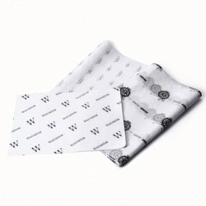 Papel de Envolver Reciclable Antiarrugas con Impresión Personalizada para Calcetines, Ropa y Zapatos - Empaque de Papel Especializado - Product Image 6