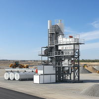 XAP160 160 t/h Planta mezcladora de concreto Mini planta mezcladora de asfalto en contenedor a la venta