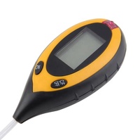 Testeur d'humidité du sol 4 en 1, capteur de pH, thermomètre, pH-mètre pour plantes, prix d'usine