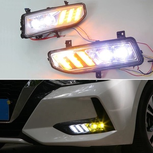 LED DRL Daylights Ni ssan X-トレイルXトレイルKICKS QASHQAI SYLPHY <span class=keywords><strong>Serena</strong></span> 2017 2018 2019 2020 Daytime Running Headlights曇Lamp