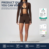 Set Olahraga Wanita 3 Potong, Yoga Athletic Quick Dry Gym Tight Fit Breathable Matching Set dari Source Factory