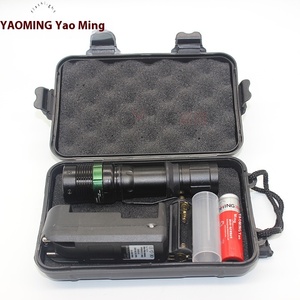 Usine directe 18650 LED lampe de poche tactique multifonctionnelle Portable USB charge forte mise au point ménage extérieur - Product Image 3