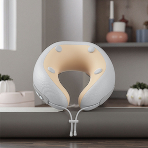 TAHATH Heated Neck & Head <b>Massage</b> <b>Pillow</b> with Smart Timer One-Button Control & Vibration Designed for Daily Neck & Back Care - Product Image 3