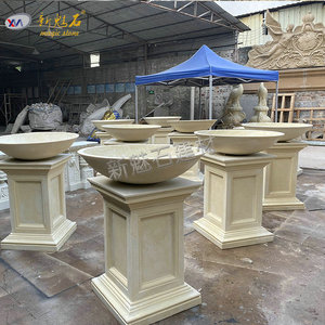 Maceta de Cemento Blanca para Exteriores Magic Stone Grc F600, para Paisajismo, Decoración de Interiores, Hoteles y Centros Comerciales - Product Image 4