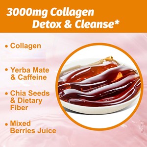 Gomitas de Colágeno con Sabor a Arándano, Bajo MOQ, Ayuda a la Elasticidad del Cabello y la Piel, Salud de las Uñas, Limpieza Intestinal y Apoyo para la Concentración - Product Image 3