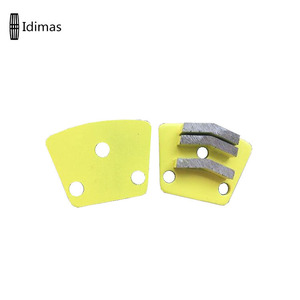 Phân Đoạn Hình Bầu Dục Giày Mài Kim Cương Hình Thang 3-M6 Dụng Cụ <span class=keywords><strong>Pcd</strong></span> Dụng Cụ Đánh Bóng Kim Cương Để Cắt Đá - Product Image 3