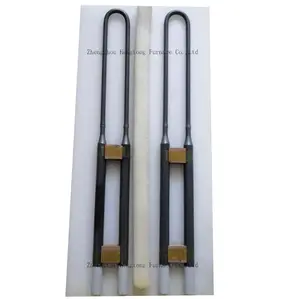 cheap and good quality u shape mosi2 rod heater heating element part for kiln furnace