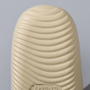 Zapatillas de hombre y mujer con suela de EVA, chanclas de interior antideslizantes con suela gruesa, color blanco, negro, caqui, talla 36 a 45 - Product Image 4