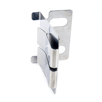 Máquina de estampado personalizada OEM, Clip de estampado plateado de aluminio de acero inoxidable con tira de fijación para accesorios industriales