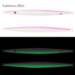 Señuelo de Pesca de Fondo de Agua Salada de Hundimiento Rápido 80g con Papel Láser y Color Luminoso - Product Image 4