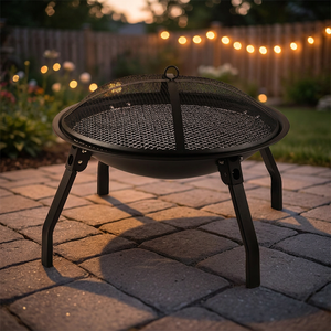 Brasero Plegable, Estufa Portátil <span class=keywords><strong>para</strong></span> Interiores y Exteriores, Multifuncional, <span class=keywords><strong>para</strong></span> Preparar Té, Asar a la Parrilla - Product Image 1