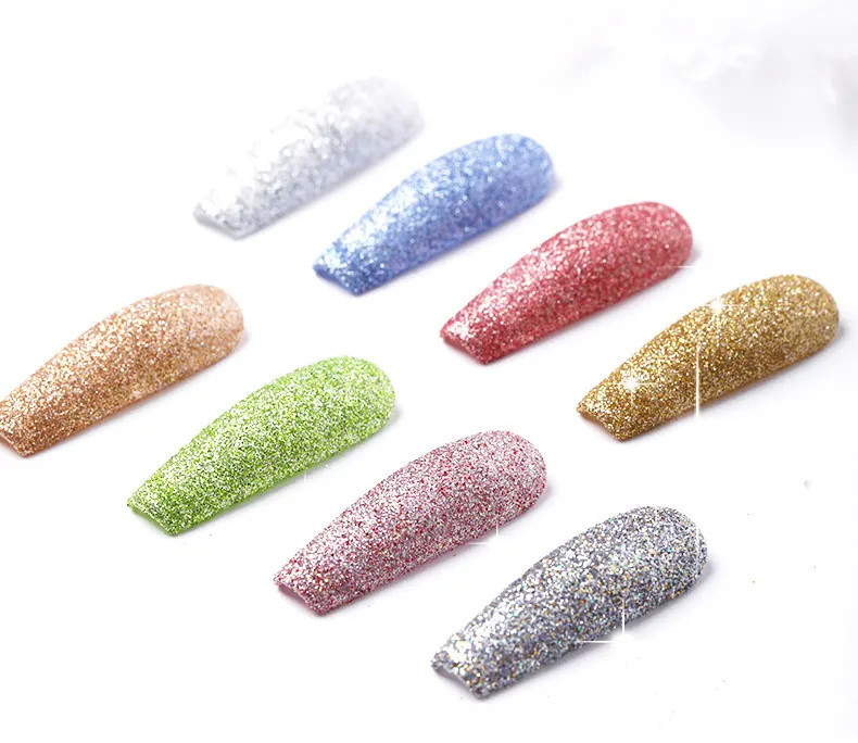 Beauty 2022 Nail art products suppliers crystal diamond powder burst flash mixed glass micro diamond glitter nail