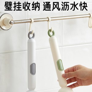 Adjustable Long Handled Rotating Pot <b>Brush</b> Nylon Kitchen Cleaning Tool For Pots Bowls Cups - Product Image 5