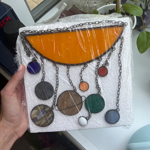 Dream Sun Catcher cao cấp kính màu Galaxy năng lượng mặt trời hệ thống cửa sổ tường trang trí nghệ thuật trang trí trang trí pha lê trang trí suncatchers - Product Image 5