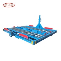 10ft châssis roulant pour palettes pour aviantion