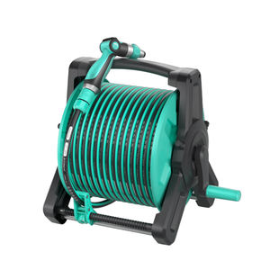 1/<span class=keywords><strong>2</strong></span> di personalizzazione di diversa lunghezza "10m 20m 30m 40m 50m resistente in plastica da giardino avvolgitubo con supporto a parete carrello pistola a spruzzo e tubo - Product Image 4