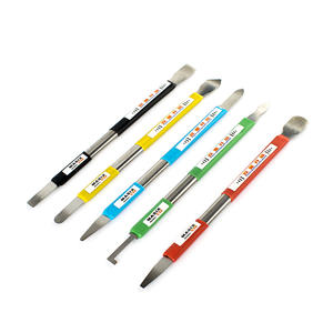 Weeks 5-Piece Metal Pry Bar Set Chisel End Anti-Slip <b>Grip</b> For <b>Mobile</b> <b>Phone</b> Computer Digital Device Disassembly Tools - Product Image 1