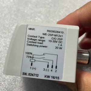 R928028410 WE-2SP-M12X1 ตัวบ่งชี้การบำรุงรักษาสำหรับ Hengst สำหรับอุตสาหกรรม มีสินค้าในสต็อก - Product Image 3