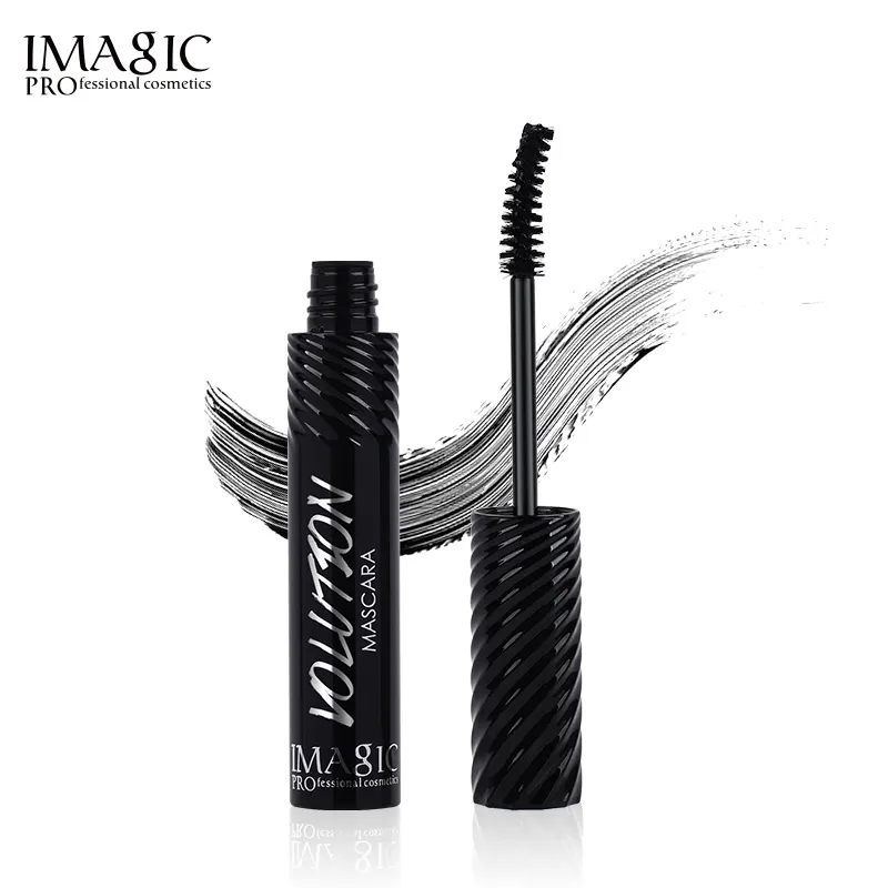IMAGIC Wholesale Custom Logo Fiber Lash Make UP Black Mascara For Eyelashes Waterproof Extra Volume Mascara Private Label