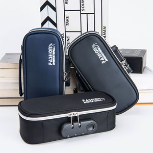 Vente en gros Trousse à crayons à combinaison de grande capacité Sac de papeterie élégant pour les élèves du secondaire et du primaire - Product Image 4